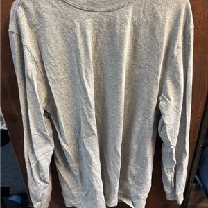 Carhartt Gray Long Sleeve Men's Shirt